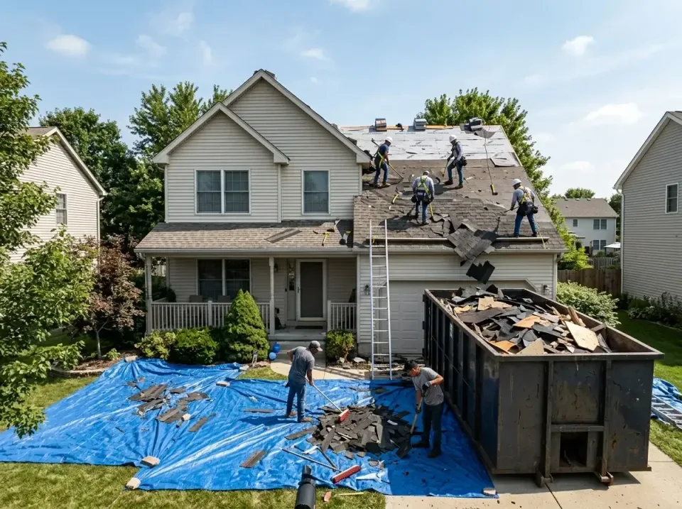 roof-replacement-debris-remova-004 — frequently asked questions, Cheapest Dumpster Rentals in St. Augustine Shores, FL